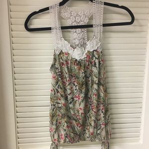 Floral Racerback Tank
